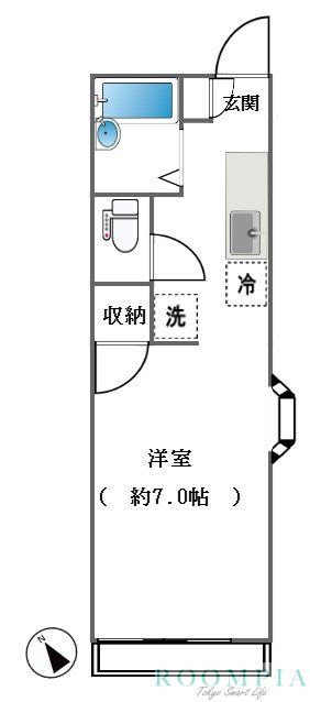 ドミールベルチェリーの間取り