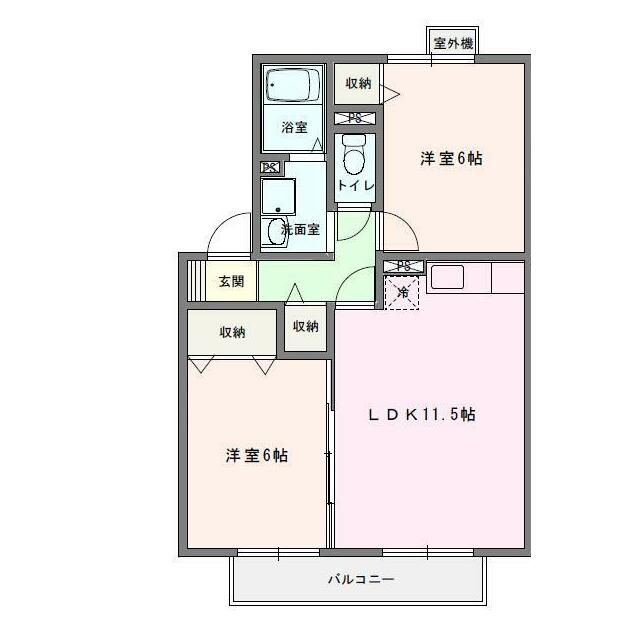 ロイヤルスクエアＥの間取り