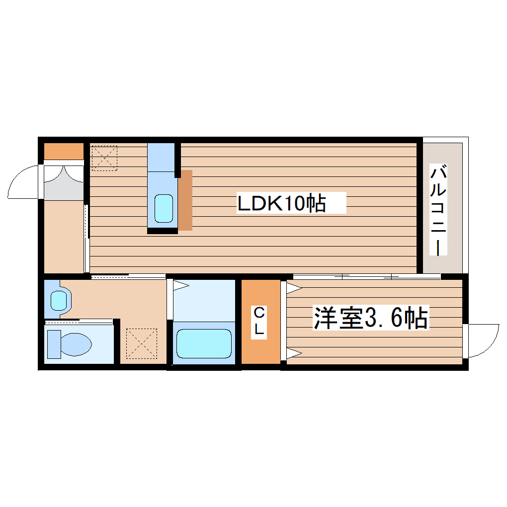 ミモザ館の間取り