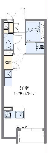 【ミランダエタニティIIの間取り】