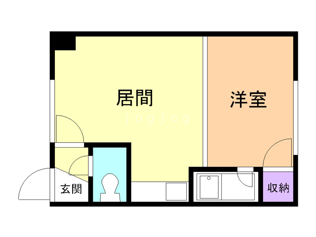 永山グリーンハイツ高橋の間取り