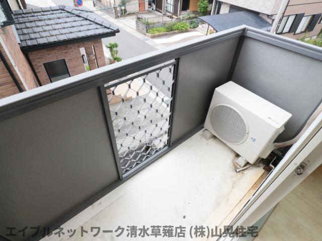 【静岡市清水区七ツ新屋のアパートの眺望】