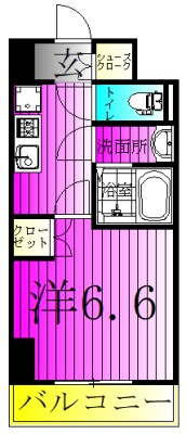 RAIL SIDEの間取り