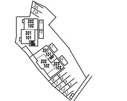 【山口市黒川のアパートの駐車場】