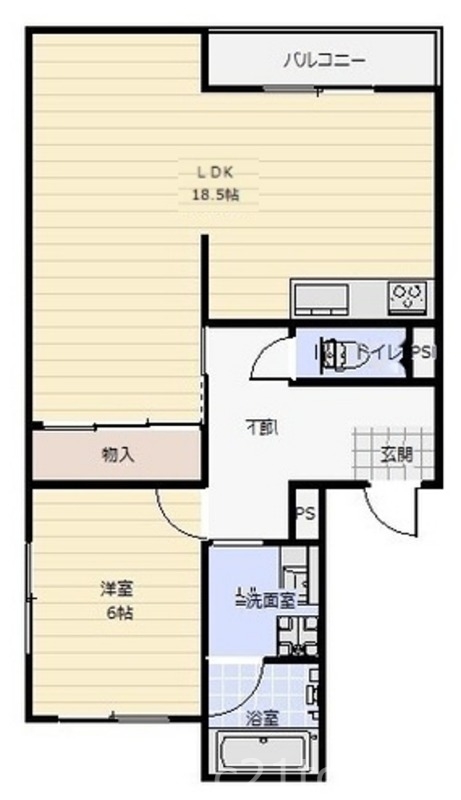 シャトー志木の間取り