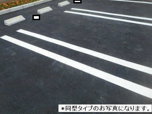 【（仮称）安積町日出山アパートの駐車場】