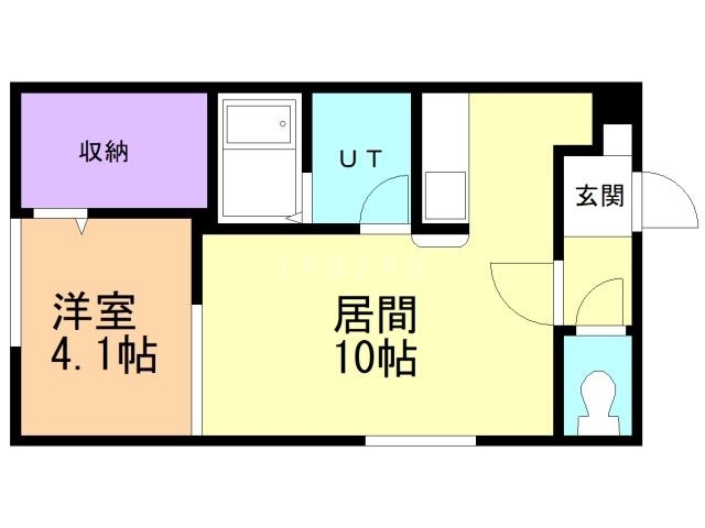 札幌市中央区南五条東のマンションの間取り