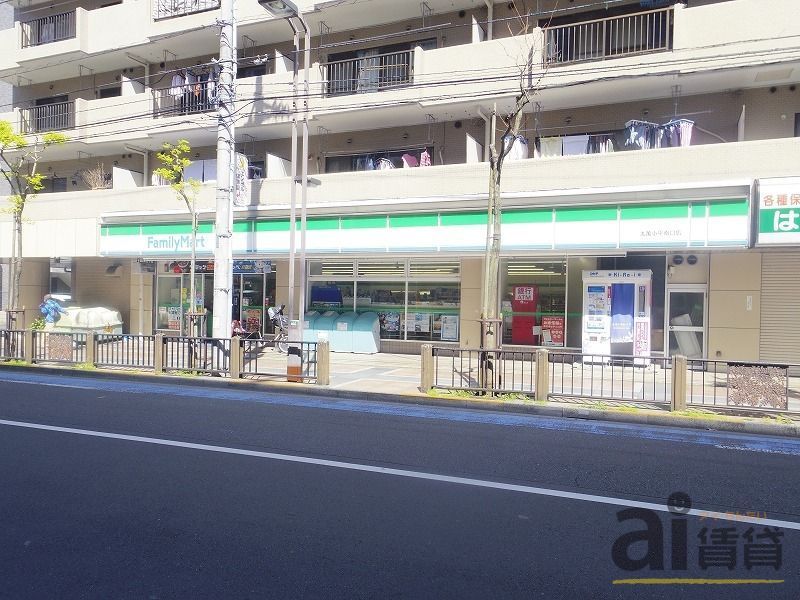 【小平市仲町のアパートのコンビニ】