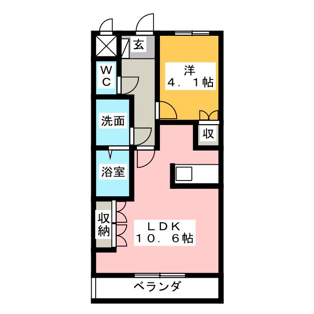 リバティコートの間取り