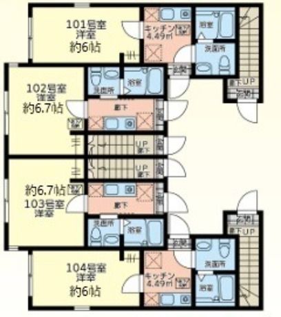 仮)シティハイツさがみ野B棟の間取り