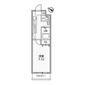 A・City港十一屋の間取り