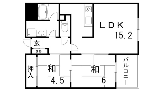 第2テルアキビルの間取り