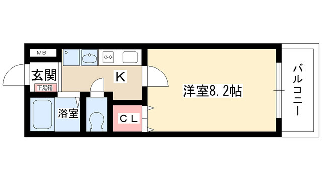 エンゼル蟹原の間取り