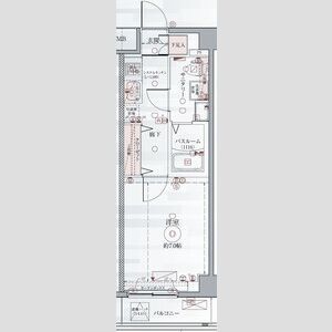 江東区東雲のマンションの間取り