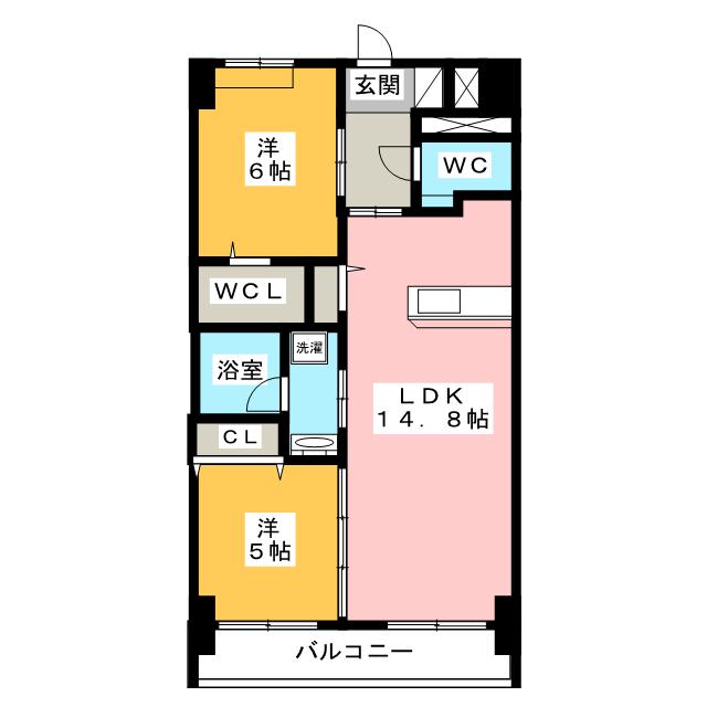 レントリリー御器所の間取り