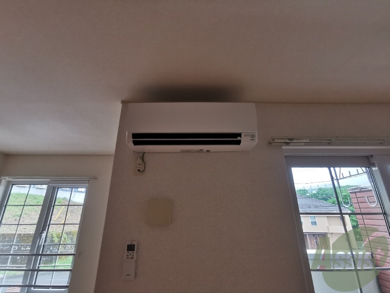 その他設備　エアコンが付いているので、入居日から快適に過ごせます。