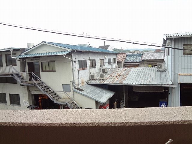 眺望　2階からの展望です。