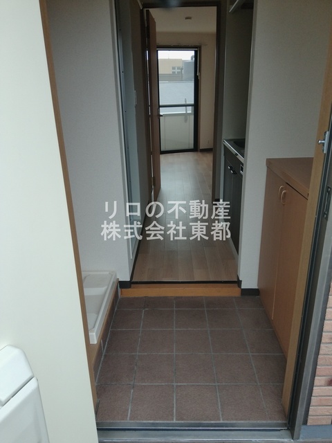 玄関　シューズボックス付☆いつでもスッキリ片付きますね！