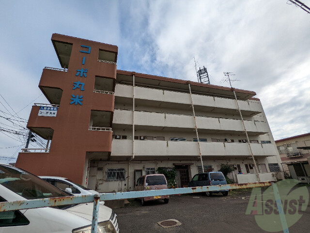 建物外観　仙台市若林区沖野２丁目「コーポ丸米」