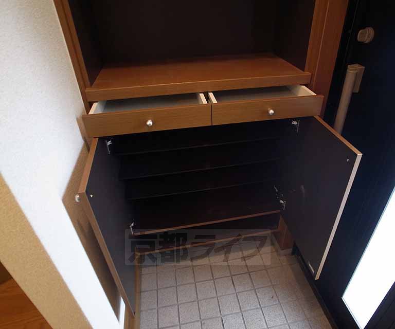 収納　シューズボックス完備！