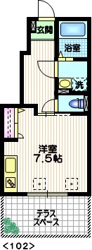 ラ　メゾン　デュ　レスポワの間取り