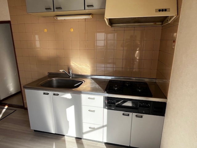 キッチン　コンロ新調