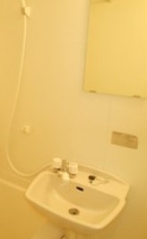 洗面設備　※別部屋の参考写真です。