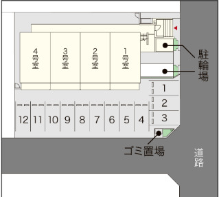 駐車場　駐車場です