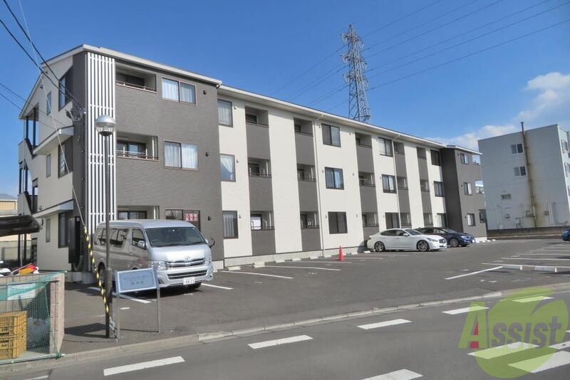 建物外観　仙台市若林区古城「メゾンドゥ・レーヴありさ」