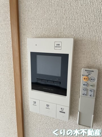 セキュリティ　インターホンです