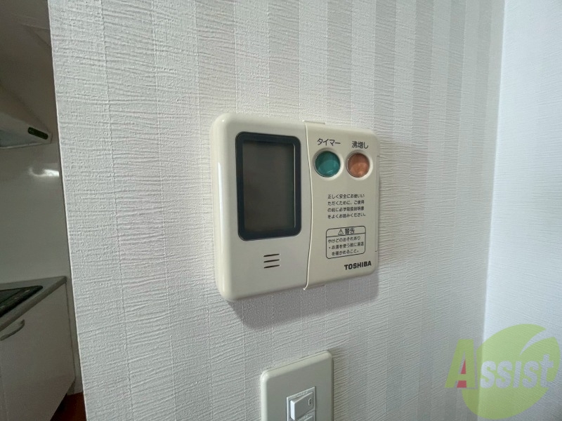 その他設備　操作しやすいパネルになってます。