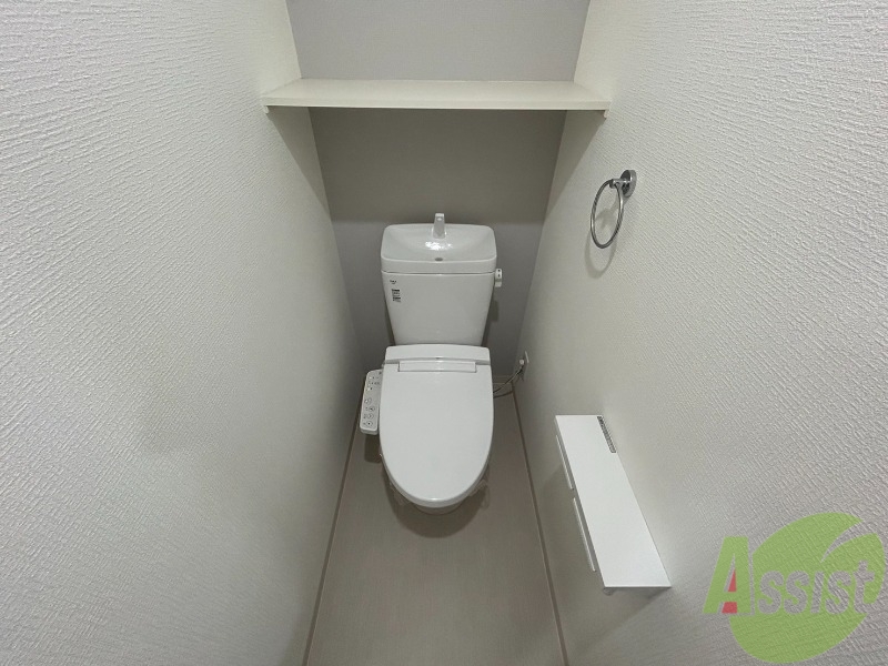トイレ　ウォシュレット付きトイレは嬉しいですよね。