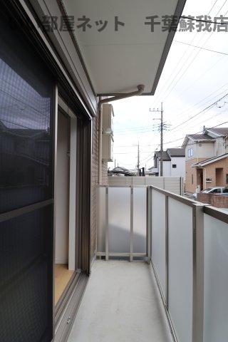 バルコニー　バルコニーがあります