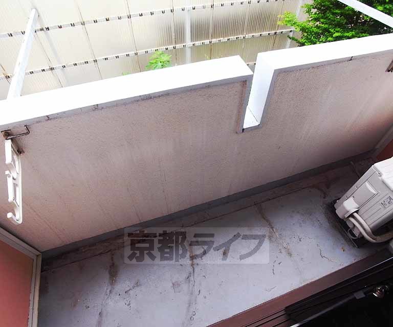 バルコニー　洗濯物を乾かしましょう！