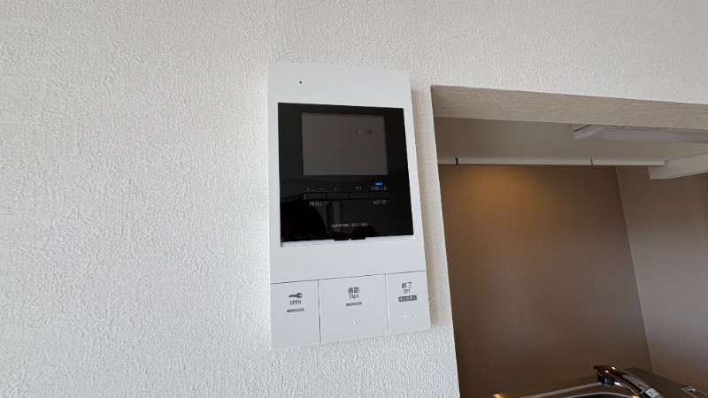 セキュリティ　モニター付きインターホン
