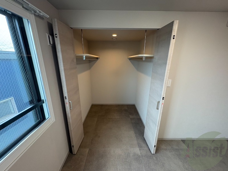 収納　収納もバッチリあるのでお部屋が片付きますよ！