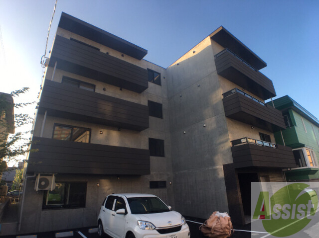 建物外観　札幌市豊平区美園６条８「プリヴィエール美園」