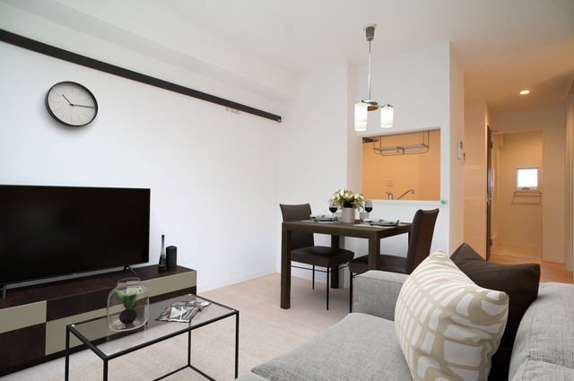 居室・リビング　こちらの家具はＣＧです。家具付きではございません。