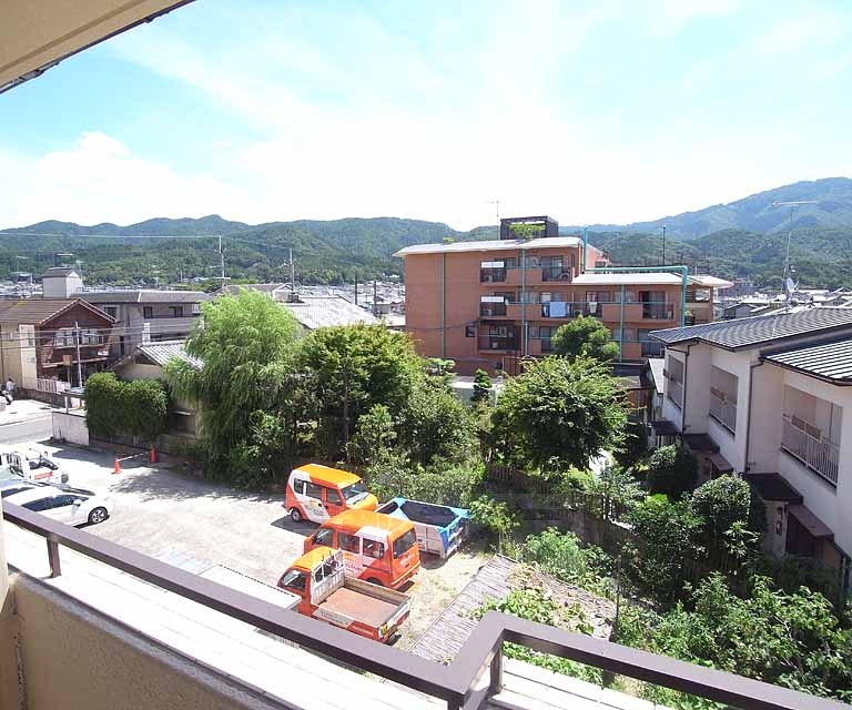 眺望　東向き風景です