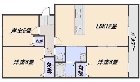 プランドールの間取り