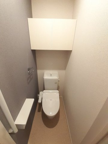 トイレ　ゆったりとした空間のトイレです
