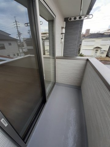 バルコニー　広々としたバルコニーです