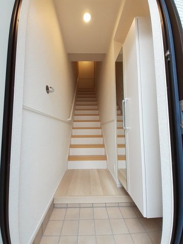 玄関　ゆったりとした玄関です