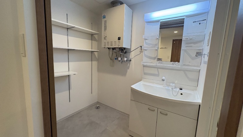 洗面設備　脱衣所