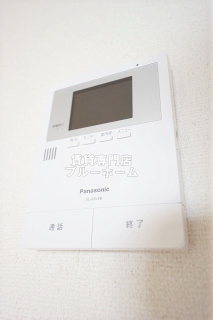 セキュリティ　TVモニター付きで防犯対策バッチリです！