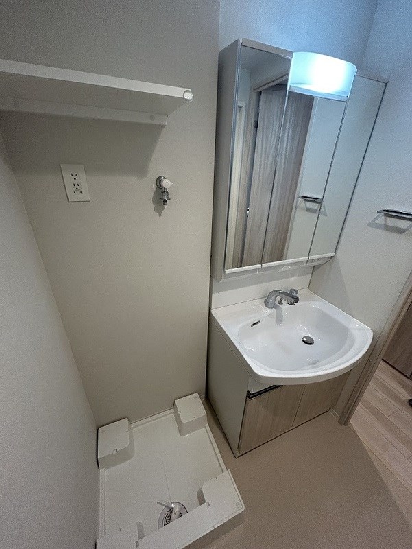 洗面設備　同シリーズのイメージ写真です。(現況優先)