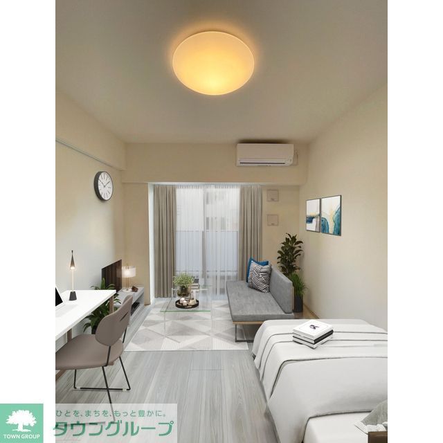 居室・リビング　家具・調度品等はCG 加工です。実際の賃貸住居 には含まれ…