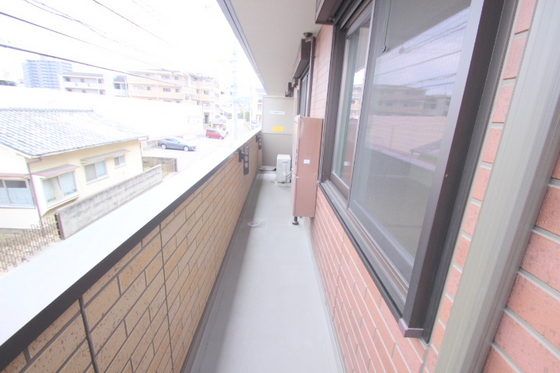 バルコニー　※別部屋の写真です