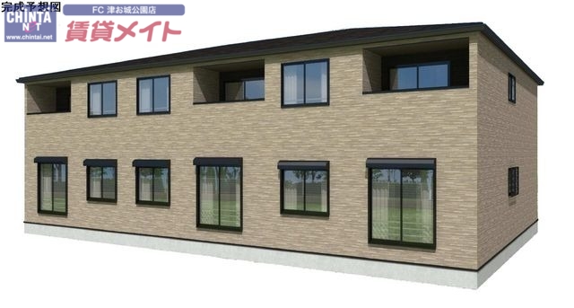 建物外観　完成予想図