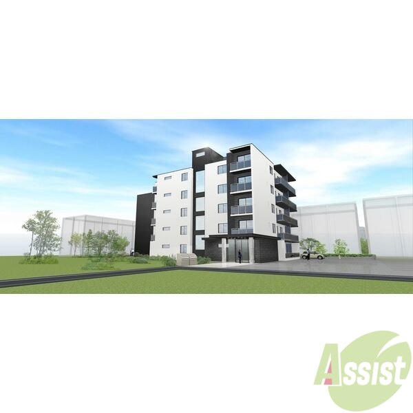 建物外観　外観予想パース　札幌市中央区「Ｌｅｉａｌｉｉ５１１」